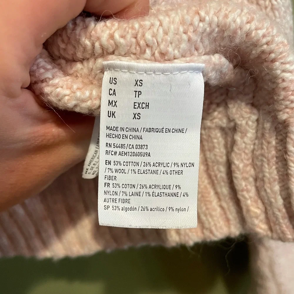 AMERICAN EAGLE TURTLENECK SWEATER Sz EXTRA SMALL - Picture 8 of 8